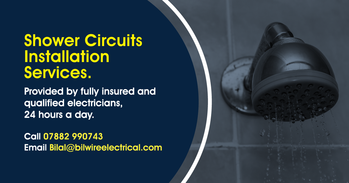 Expert Electric Shower Circuits Electrician In Manchester